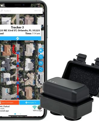 Optimus 3.0 GPS Tracker - Over 1 Month Battery - with Heavy Duty Waterproof Case and Powerful Magnets for Vehicles and Assets